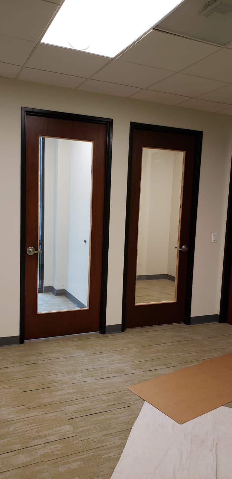 Door restoration work by Fercho's Paint & Restoration